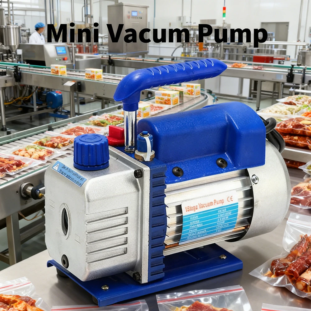 

Mini Vacuum Pump 180W Single Stage Portable Pump Compact Auto AC Vacuum Pump for Air Conditioning & Refrigeration Maintenance
