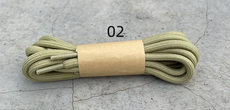 2026 Neue 100/120/140cm Grüne Runde Schnürsenkel für Schuhe, Schnürsenkel für Sneaker & Stiefel, Geeignet für Damen und Herren für Y350 – Detail 4