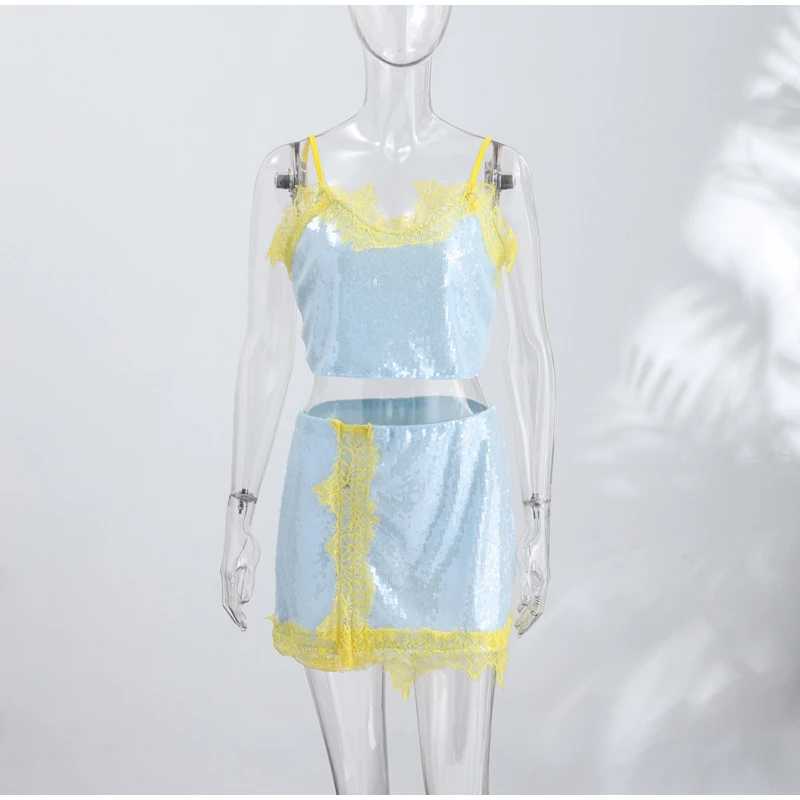 The Ibiza Shimmer Sequined Two-Piece. Sca800ba40c1d4bbdb8bc4f50234ad8c12