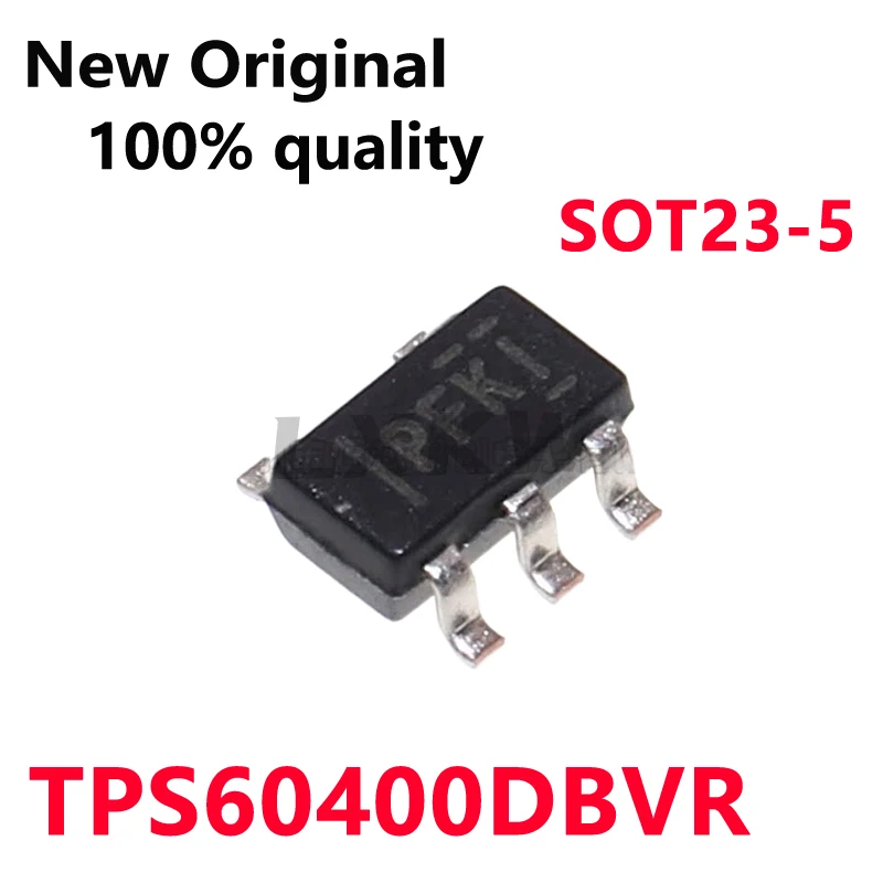 10/PCS New TPS60400DBVR Screen printing PFKI SOT23-5 Original 60mA charging pump voltage inverter In Stock
