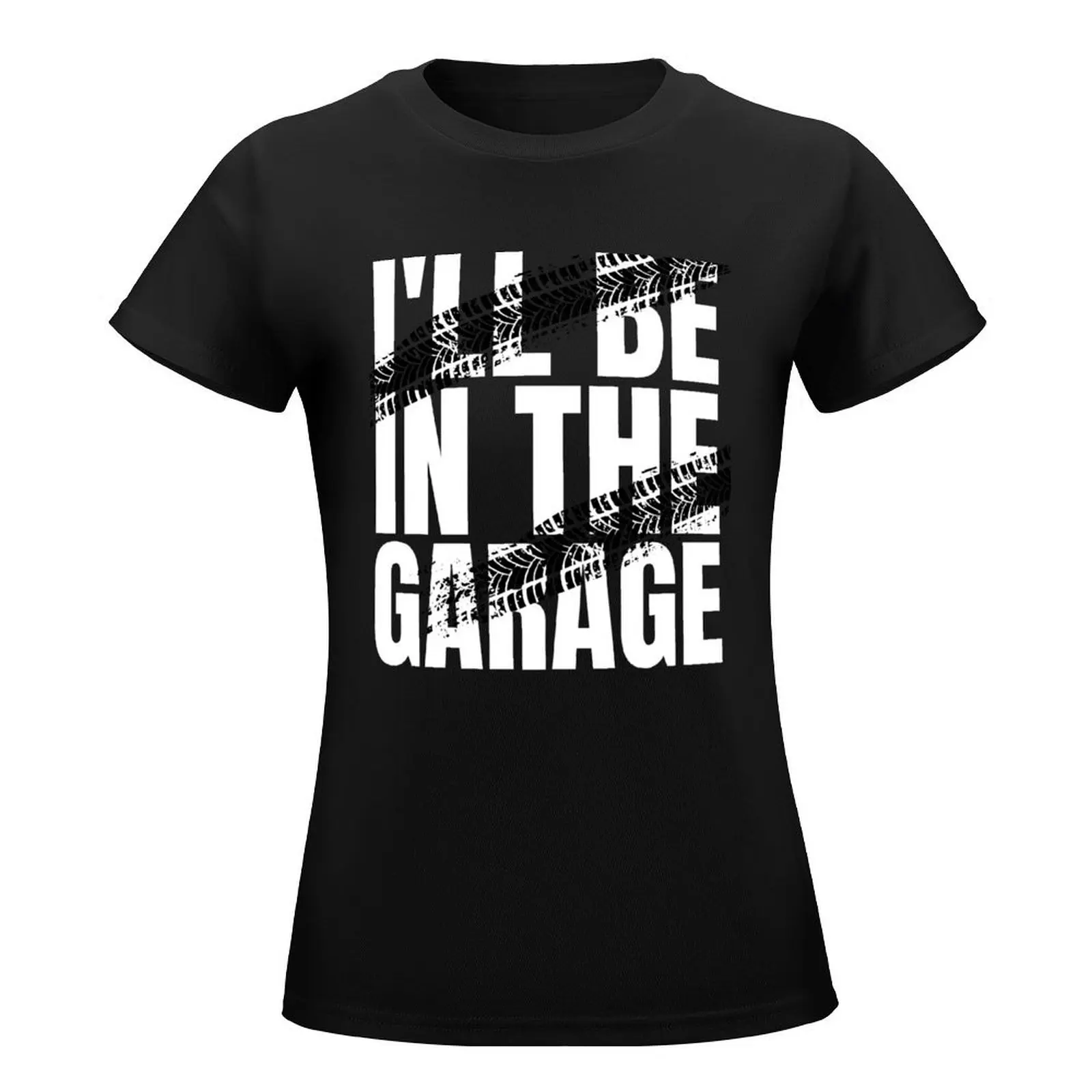 Ik Ben In De Garage T-Shirt Hippie Kleding Graphics Oversized T-Shirt Jurk Voor Vrouwen Lang