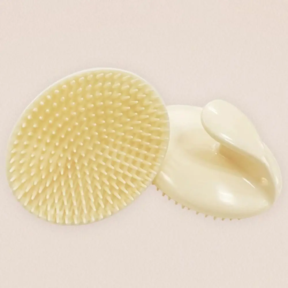 High-quality PE Resin Scalp Massager Soft Massaging Scalp Brush Fall Prevention Comfortable Bath Brush