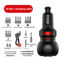 Cordless Electric Screwdriver Mini Drill 3.6V Li-ion Battery Manual and Electric Usb Charging Torque adjustment Home tool