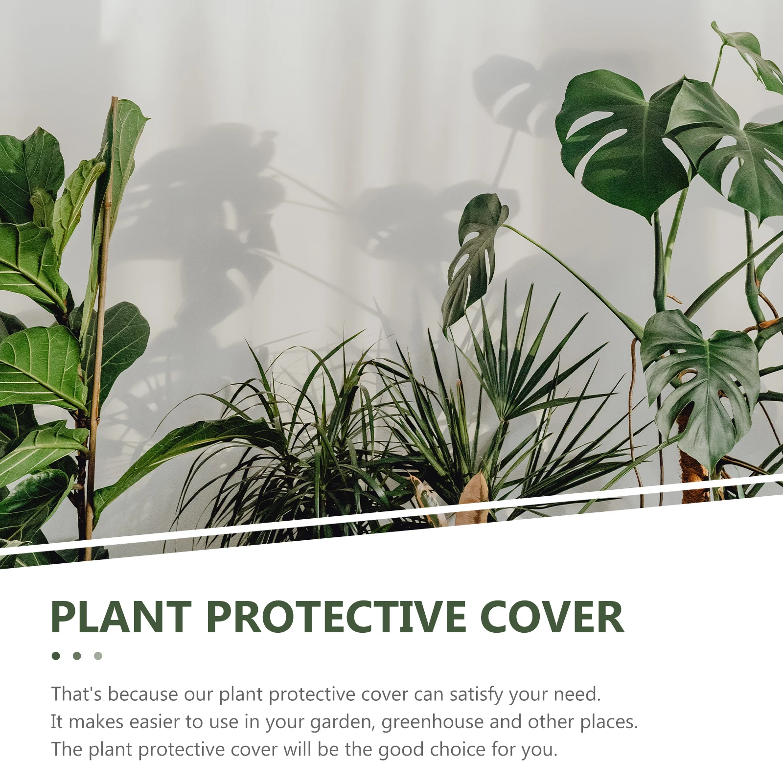 

2pcs Non-Woven Plant Cover Frost Proof Protective Bag For Trees Shrubs Winter Garden Durable Breathable With Drawstring Shrub