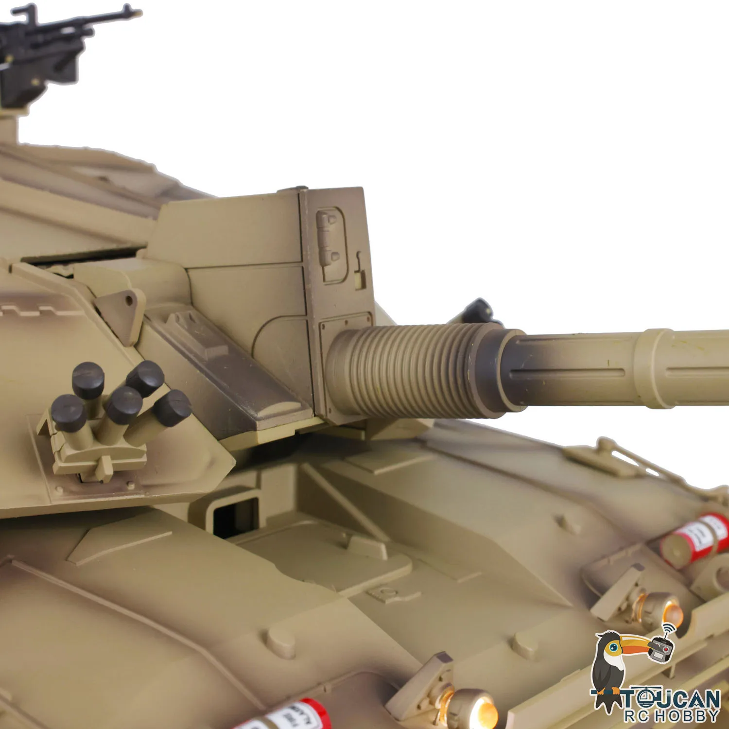 Henglong 1/16 7.0 RTR Carro armato RC Challenger II 3908 Personalizza 360 ° Modello militare di binari in metallo con torretta per collezionisti di adulti
