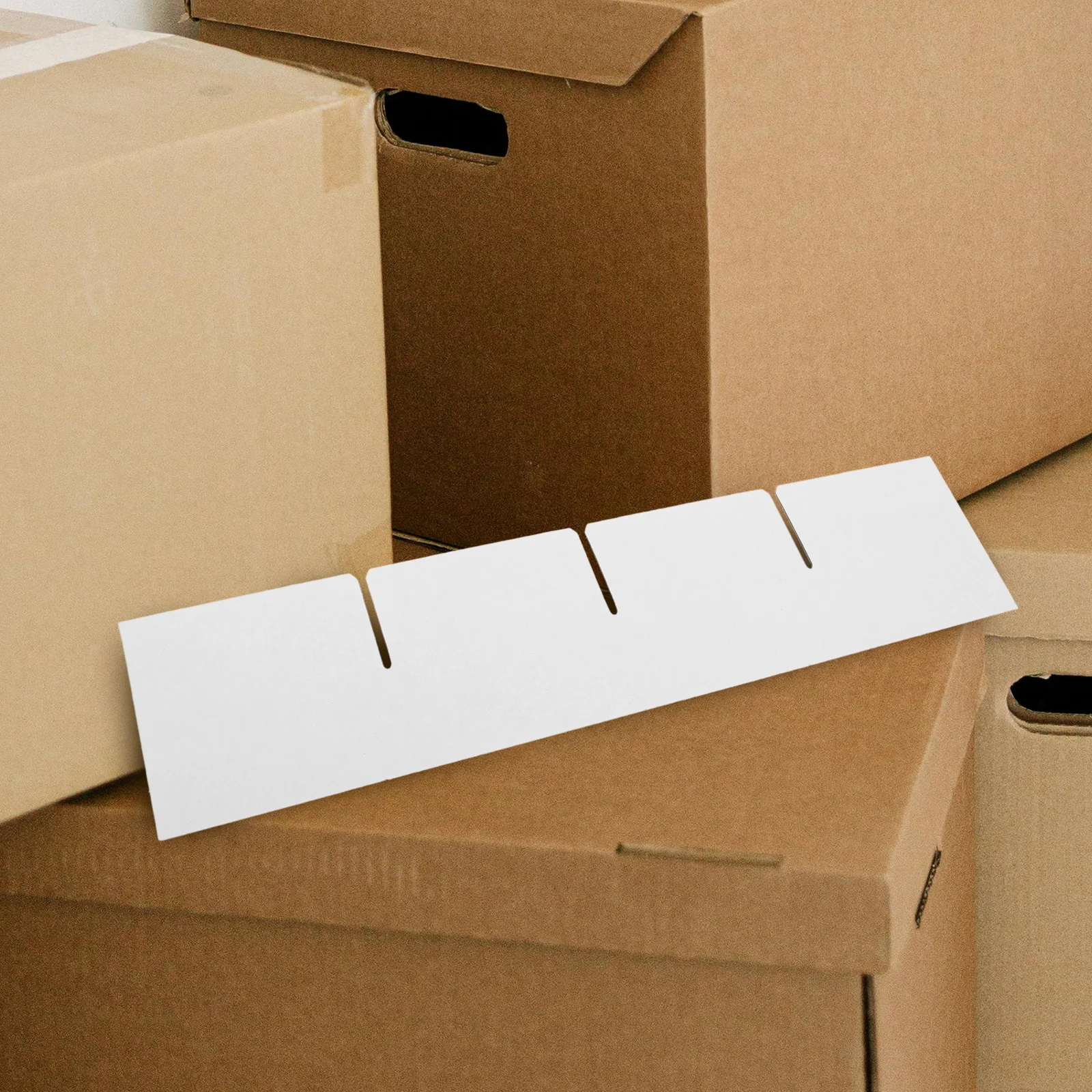 6Pcs Cardboard Box Dividers Moving Supplies Material Elegant Packing Edge Protectors for Safe Transport