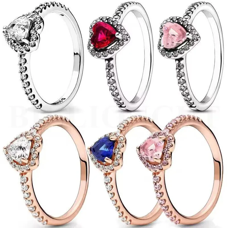 Elegant Shining Heart Ring - Warm Surprise Gift for Lover, Friend, Family & Great Choice for Mother's Day