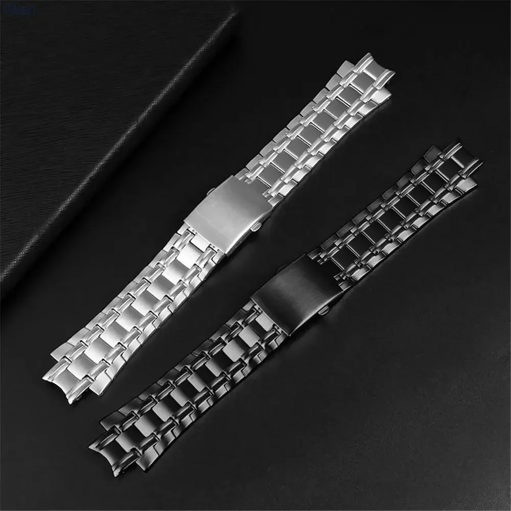 Solid Stainless Steel Watch Strap for Casio EDIFICE EFR-539 5345 Wrist Band Men Matte Metal Replacement Bracelet Accessories