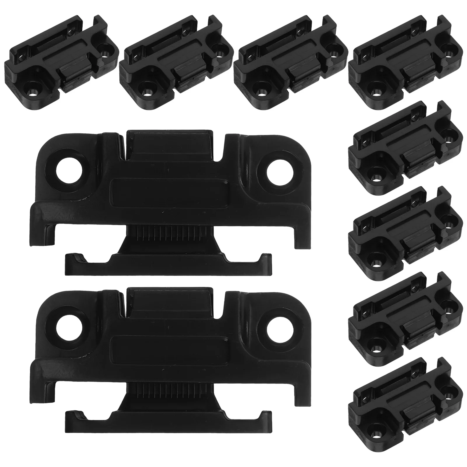 

10Pcs Cabinet Connectors Push Type Quick Drawer Clamp Furniture Panel Fasteners Clips For Kitchen Cupboard Wardrobe Base Panel