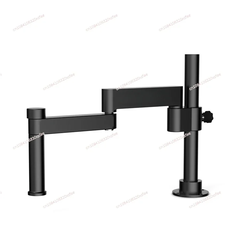 Microscope swing arm metal universal telescopic folding 360 ° single arm can be fixed lifting maintenance inspection bracket