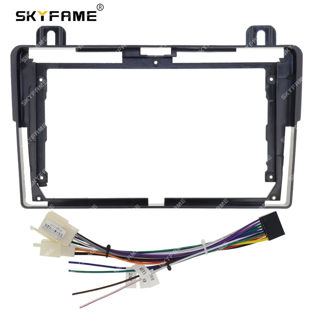 

SKYFAME Car Frame Fascia Adapter Android Radio Dash Fitting Panel Kit For Chana Cross King X3
