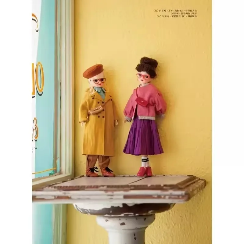 Hanon licca boneca diy livro de costura padrões de roupas de moda para casaco calças e chapéu criar acessórios de roupas de boneca fofa