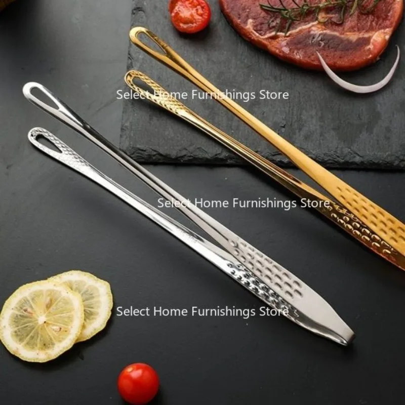 Suitable for 304 Stainless Steel Household Barbecue Clips, Barbecue Food, Steak Dishes, Buffet Bread Clips