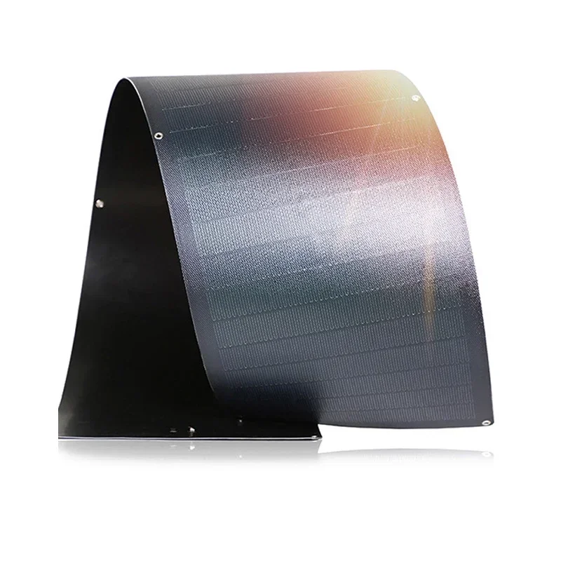 CIGS Flexible Solar Panel 75W 18V, Truly Bendable Solar Panel Made of Thin-Film Solar Cell