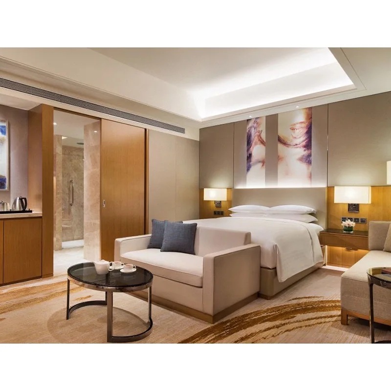 

#Luxury Modern Melamine Hotel Apartment Suite Bedroom Furniture For 5 Star Hotels