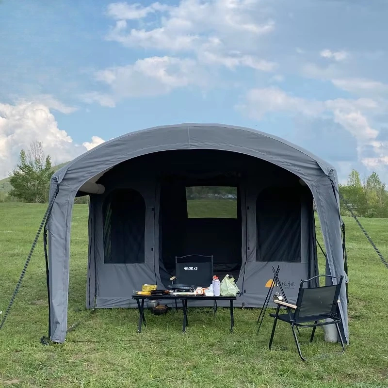 

Premium Family/Friends Camping Waterproof Four-season Portable UV-Resistant Air Tent 19 Expandable Inflatable Shelter