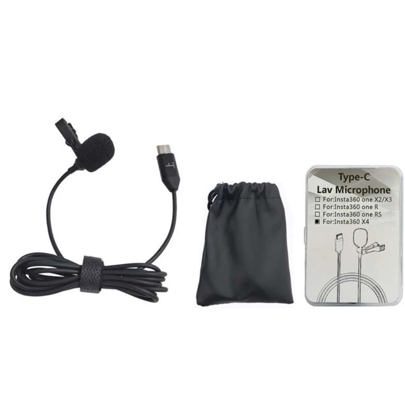 Micrô cài ve áo đa hướng dành cho vlogging 360 Phỏng vấn, Podcasting