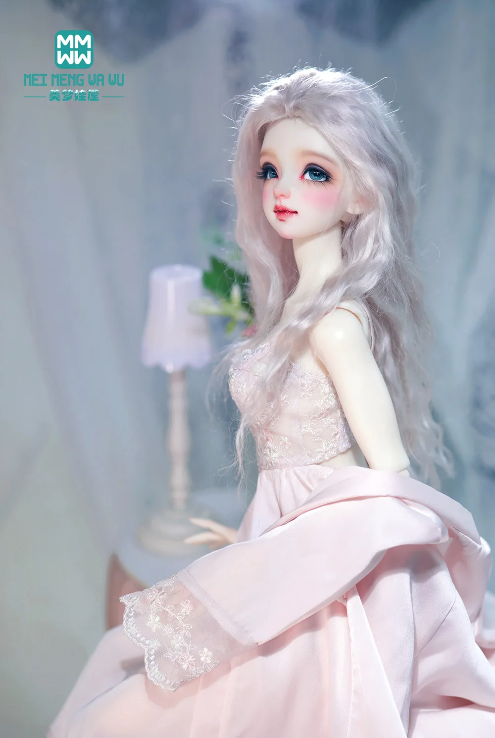 Fits 1/3 BJD Doll Clothes Toys Ball Jointed Doll Fashionable silk robe Toys Gift