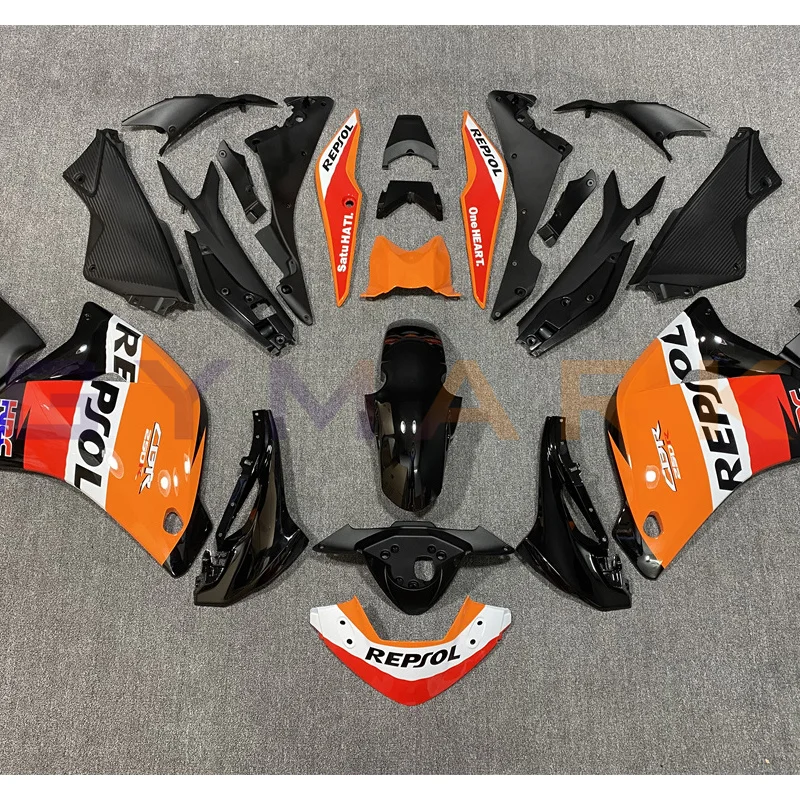 for HONDA CBR250R CBR 250 R 2011 2012 2013 2014 New ABS Whole Motorcycle Shell Fairings Kits Full REPSOL Bodywork Accessories