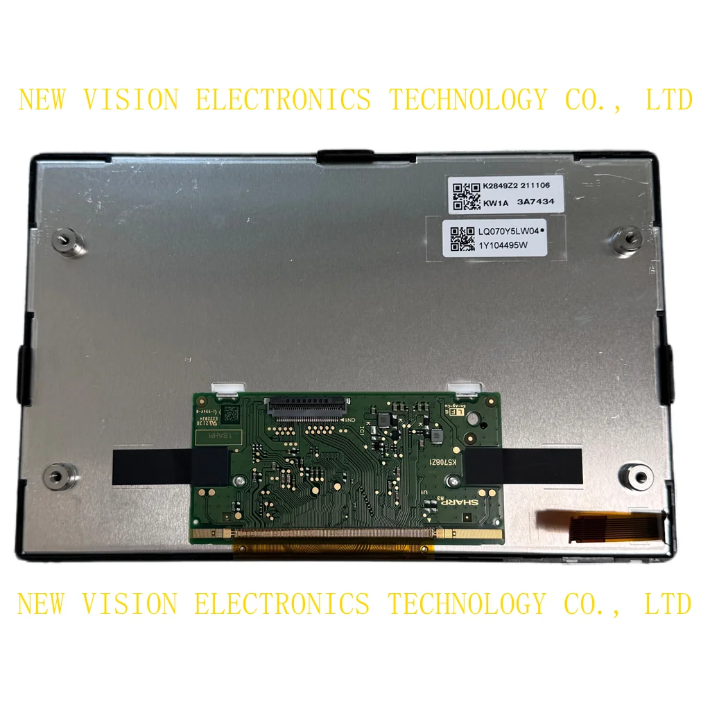 NEW 7 inch LQ070Y5LW04 LCD Screen Panel for 2018-2020 Toyota Camry Radio Navi Display OEM