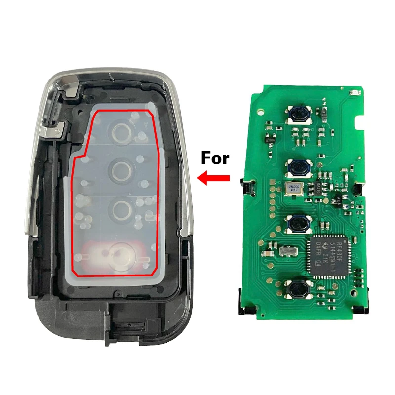 CN007225 Aftermarket for Toyota Prius 2016-2018 Smart Auto Key Control Remote 2 Buttons 314MHz 23451-0351 FCC ID: BR1EW PAGE1