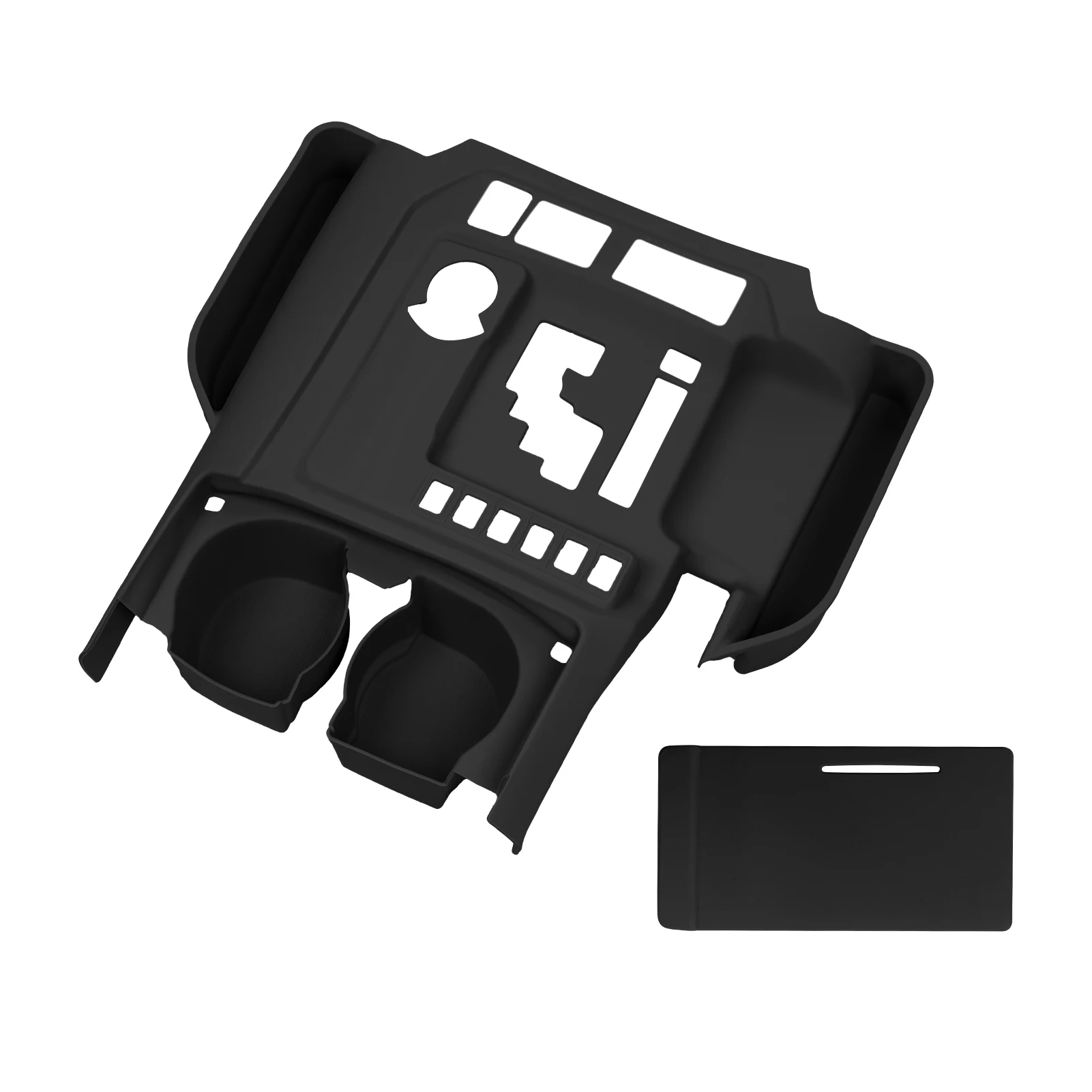 For Toyota Land Cruiser 200 LC200 2016-2021 Center Console Silicone Mat Dust Resistant Anti Slip Interior Upgrade Parts