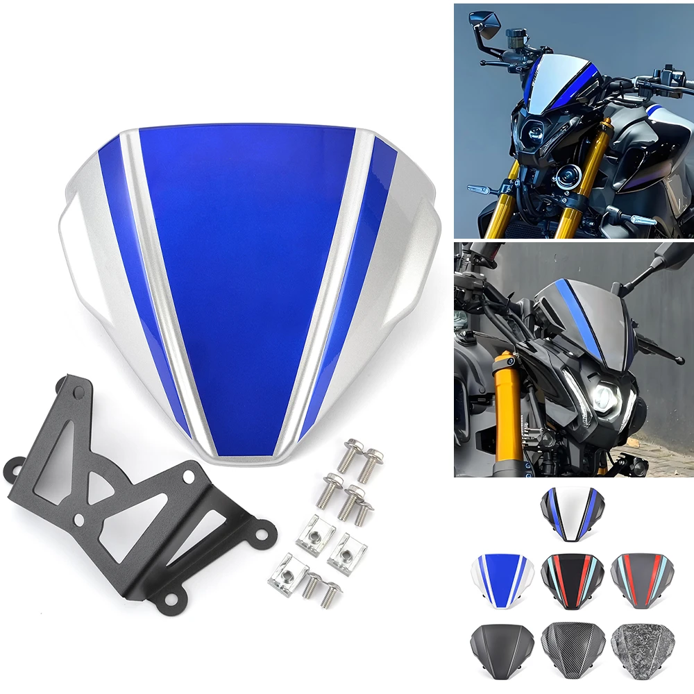 

Лобовое стекло мотоцикла, козырек для лобового стекла для Yamaha MT-09 MT 09 MT09 SP 2021 2022 2023