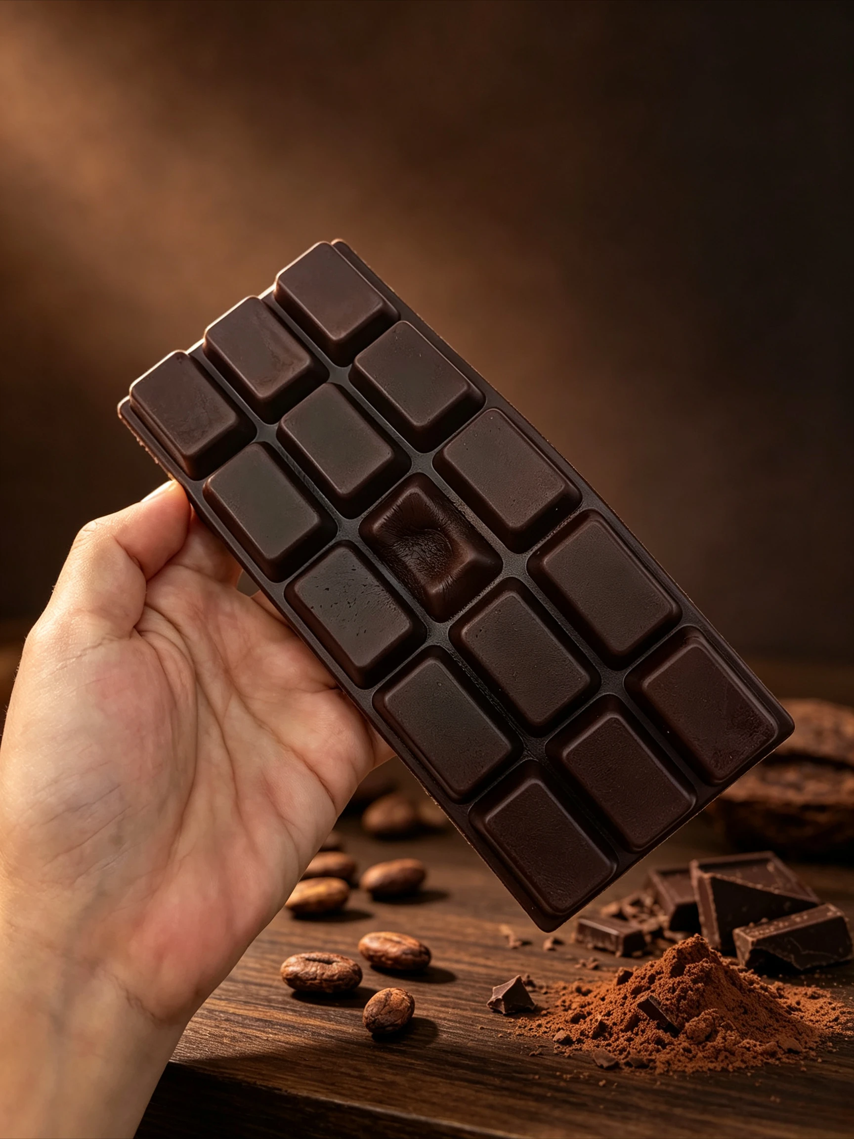 1PC Slow Rising Chocolate Squeeze Squishy Sensory Fidget for Stress Relief Anti-Anxiety Hand Relaxation Gift