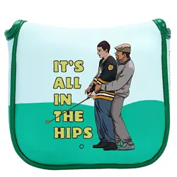 Funny PU Leather Golf Putter Cover - Premium Golf Club Protector Essential Golf Accessories for Men&Women with Premium Club