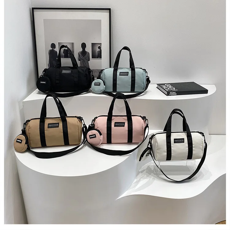 

Универсальная водонепроницаемая нейлоновая сумка Boston для женщин, сумка-подушка, повседневная сумка через плечо