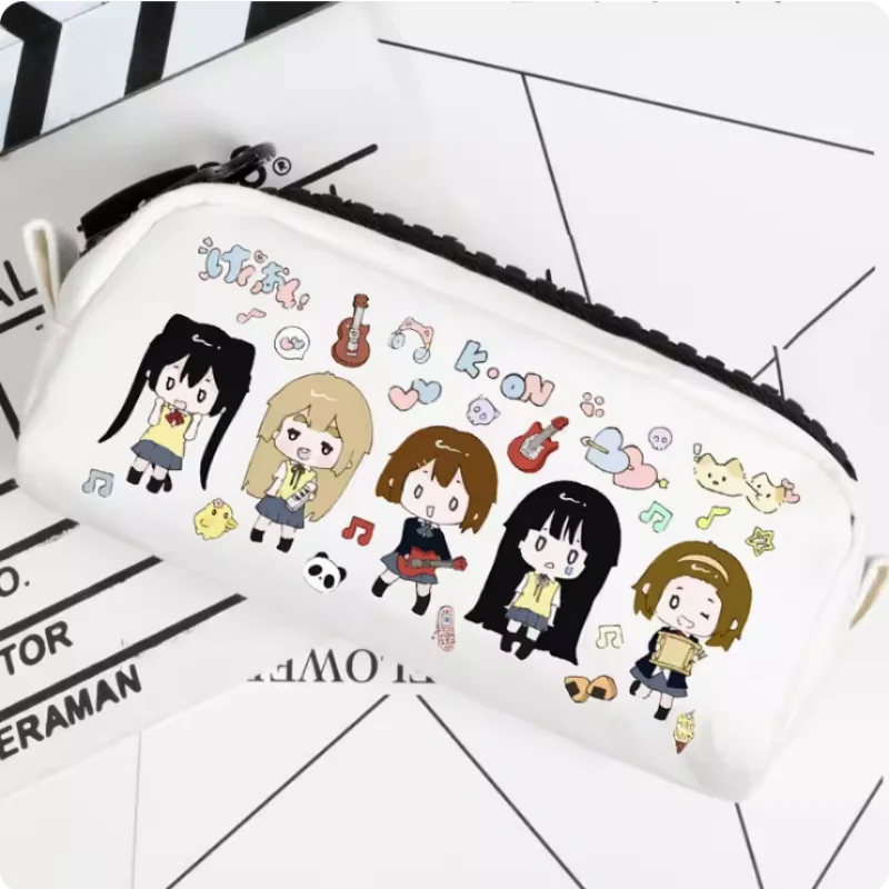 

Anime K-ON！ Tainaka Ritsu Akiyama Mio Pencil Case Oxford Canvas Storage Bag Pencil Box Pencilcase School Pen Bag 2154