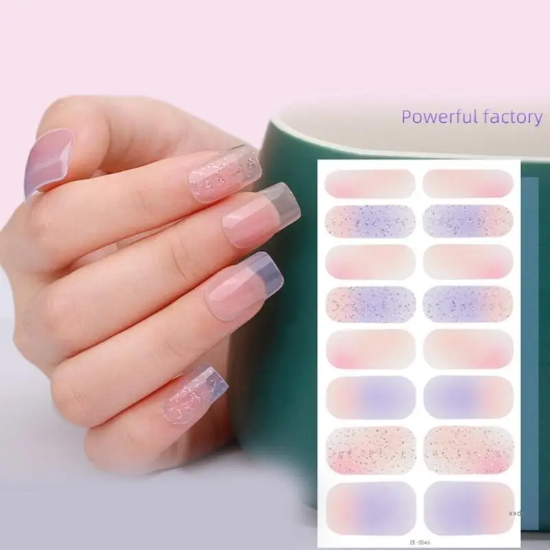 Autocollant pour ongles, Gels imperméables, bandes pour vernis à ongles, autocollants manucure