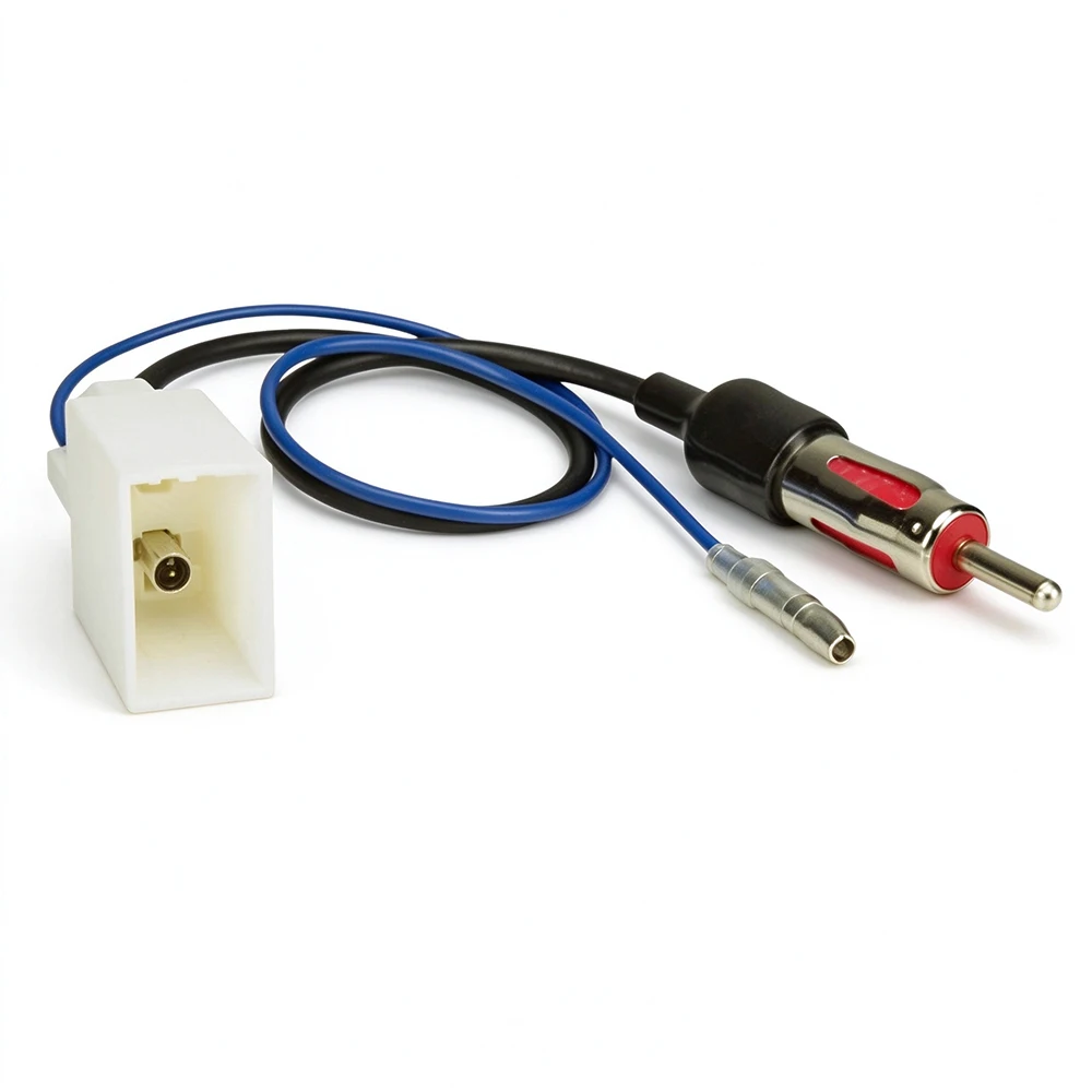 Car Stereo Wire Connectors Head Antenna Receiver Adapter Cable Suitable For Toyota Camry Crown Dominator Vios Yizhi CD player FM