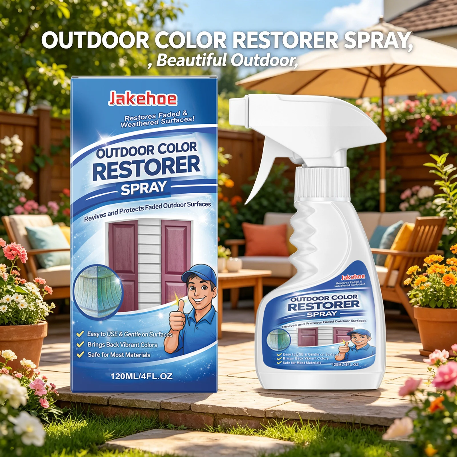 Outdoor Color Restorer Spray M - Outdoor Furniture Restoration recension och pris