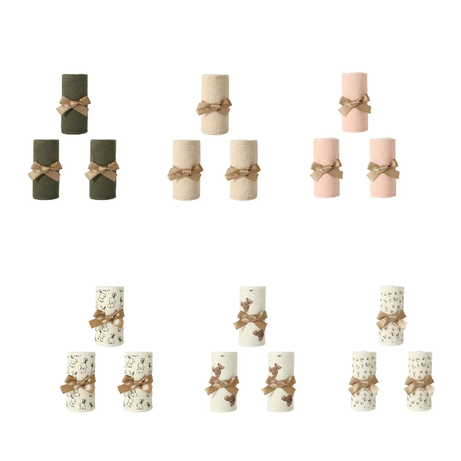 4x capas de trilho de cama de bebê respirável acessório de berçário algodão berço proteção envoltório borda pára-choques de cama para recém-nascidos crianças