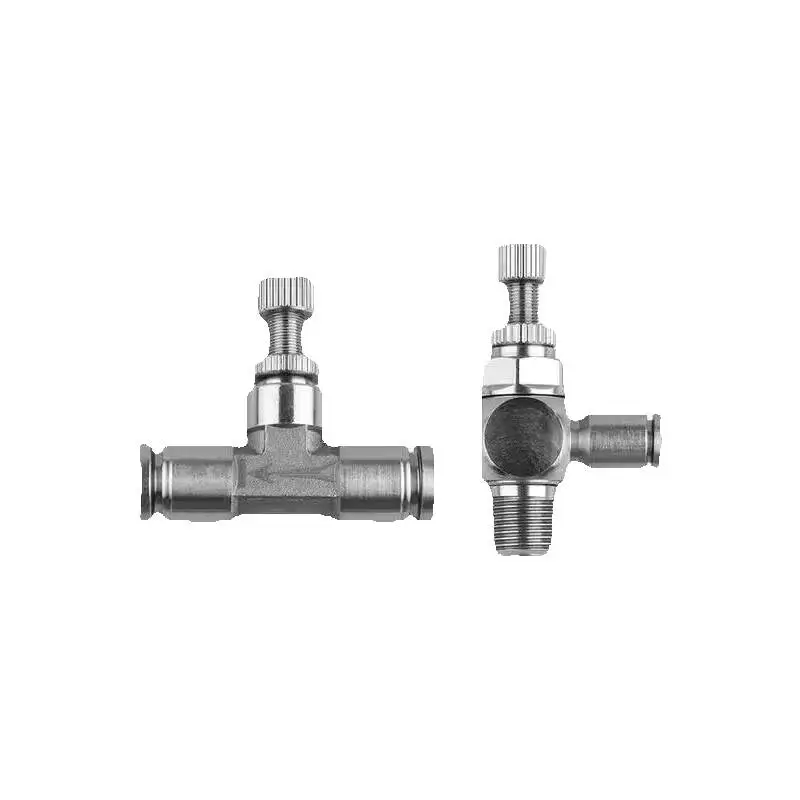 Stainless Steel 304 Speed Contol Valve Sl6-01 Regulating Flow Resticto Pipe Thottle SA-04 SA-06 SA-08 SA-10 SA-12