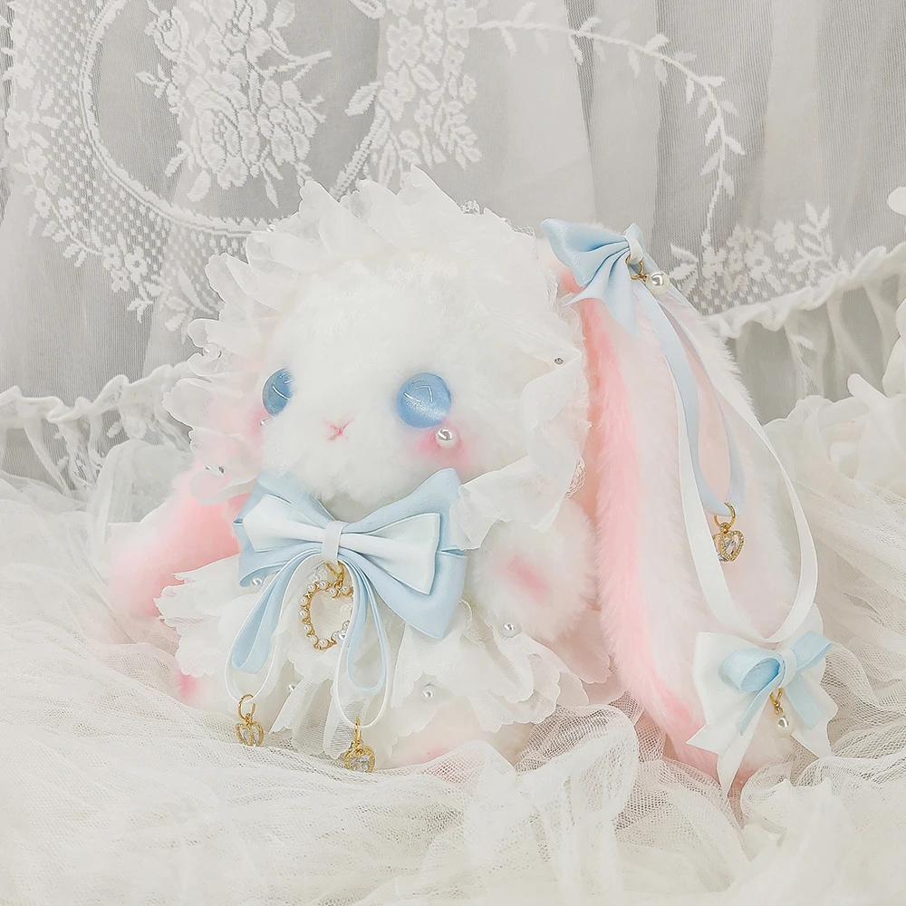 Lop Eared Rabbit Doll Cute Harajuku Handmade Lolita Rabbit Cute Doll