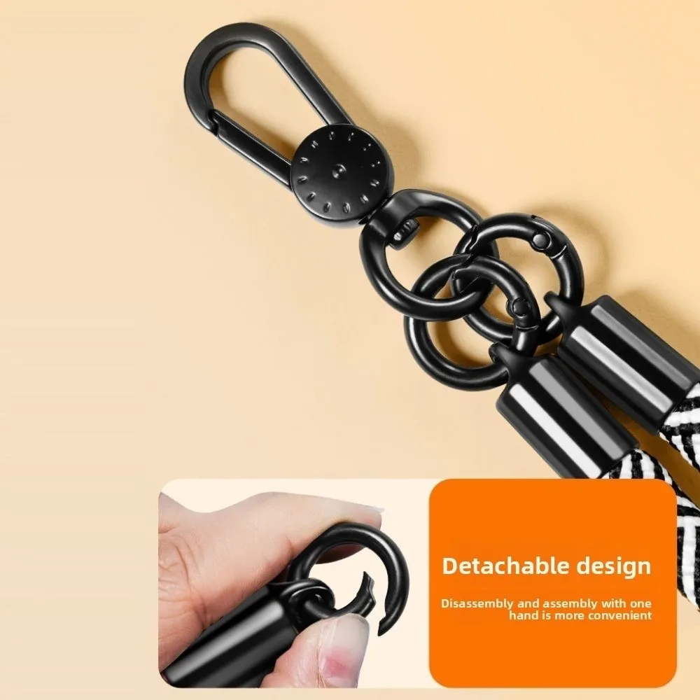 

10mm Rope Mobile Phone Lanyard 360° Rotation Anti Winding Crossbody Phone Strap Anti-Lost Detachable Mobile Phone Chain