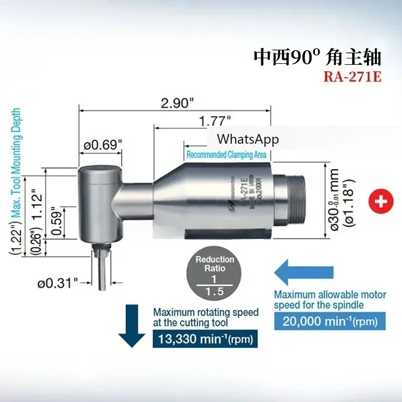 

Оригинальный стоковый угловой двигатель NSK Nakanishi RA-151E RA-271E