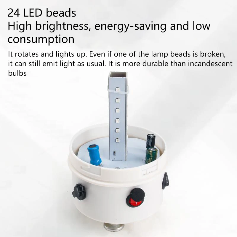 Torcia di avvertimento allarme sonoro e luminoso ricaricabile, forte luce di allarme magnetica portatile, luce flash lampeggiante con segnale di sicurezza