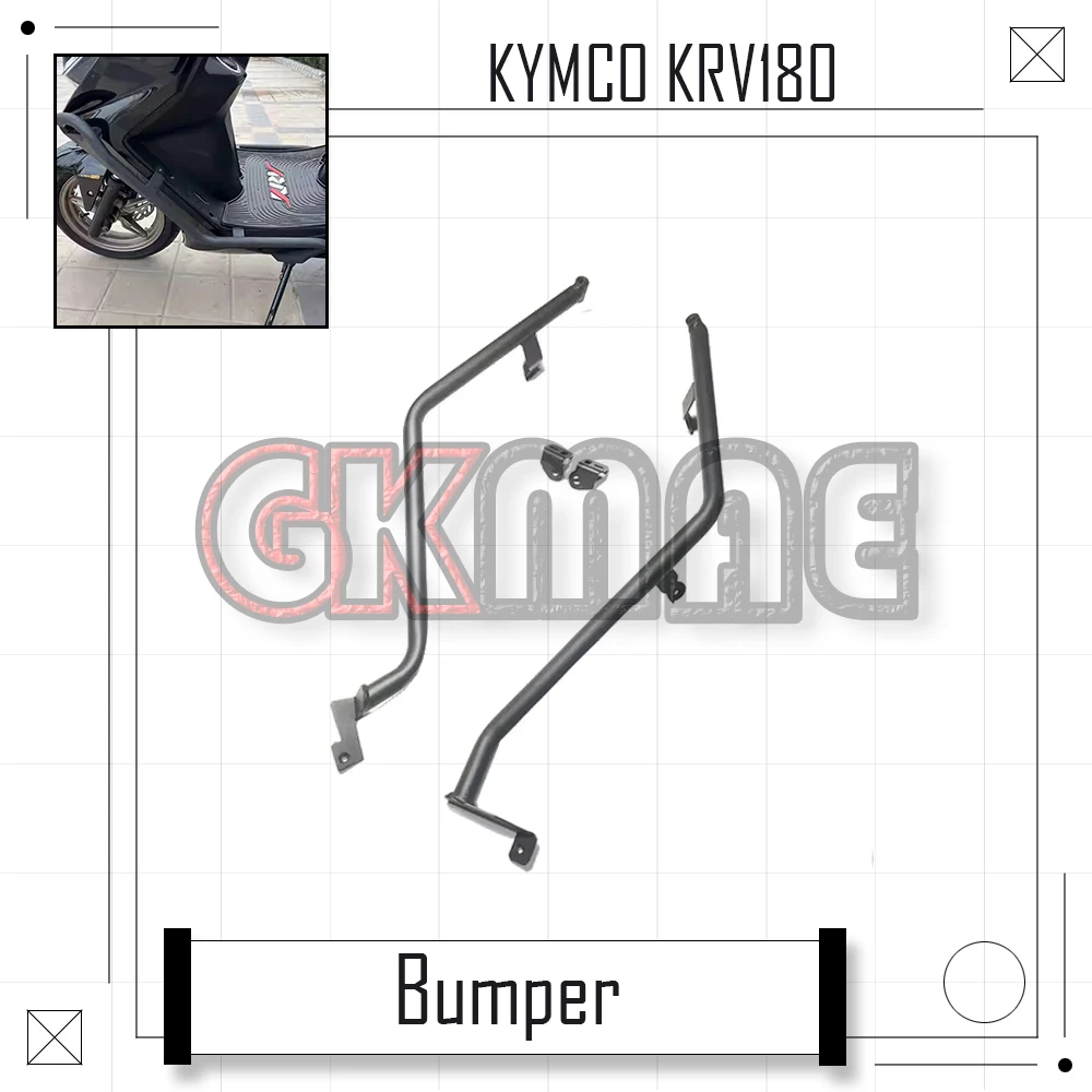 

For KYMCO KRV180 KRV 180 Motorcycle Modification Bumper Protective Frame Spotlight Bracket Crash Bars