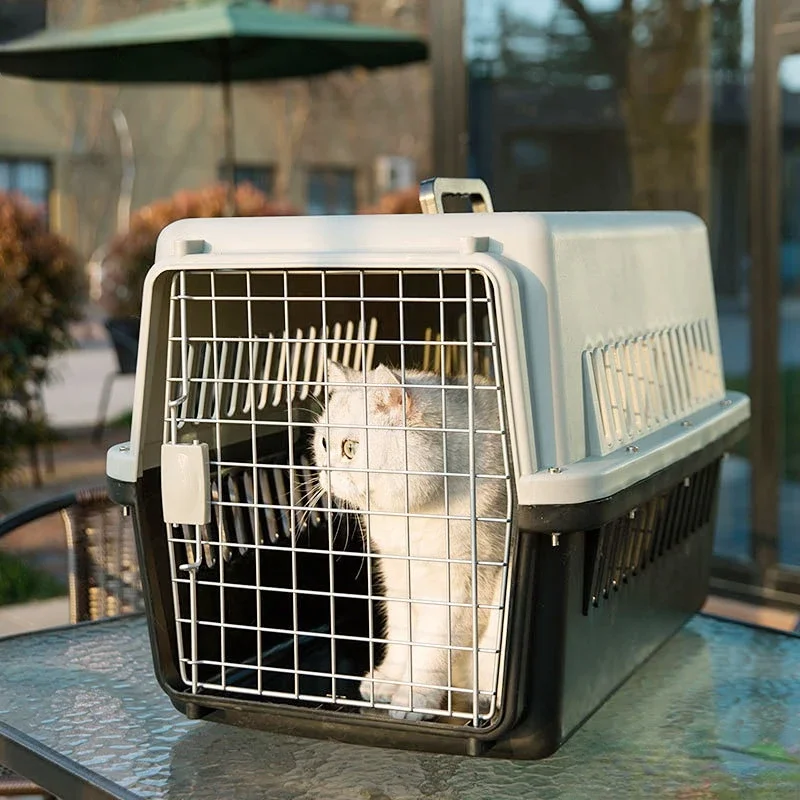 Cat Cages Dog Carrier Box Outdoor Travel Transport Portable Bags Pet Product Puppy Kitten