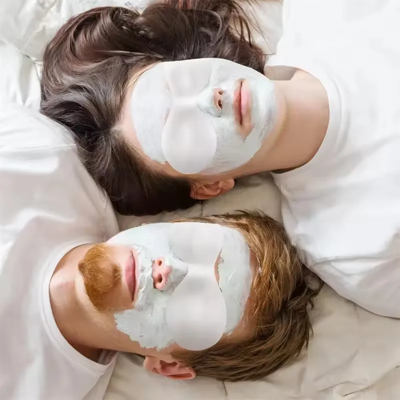 100/200 Stuks Wegwerp Oogmasker Papier Ultradunne Natuurlijke Katoen Oogzorg Patches Voor Vrouwen Spa Eye Covers Gezichtsverzorging gereedschap