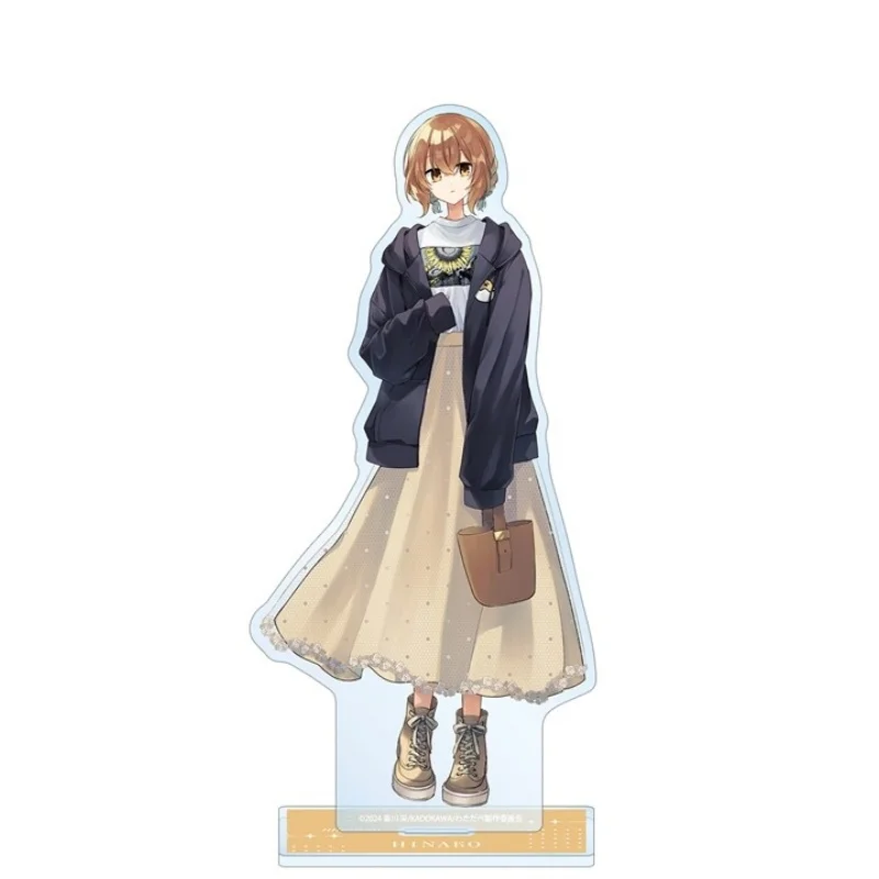 15cm Anime This Monster Wants To Eat Me Acrylic Stand Figure Hinako Shiori Miko Keychain Model Plate Desktop Desk Decor Gifts