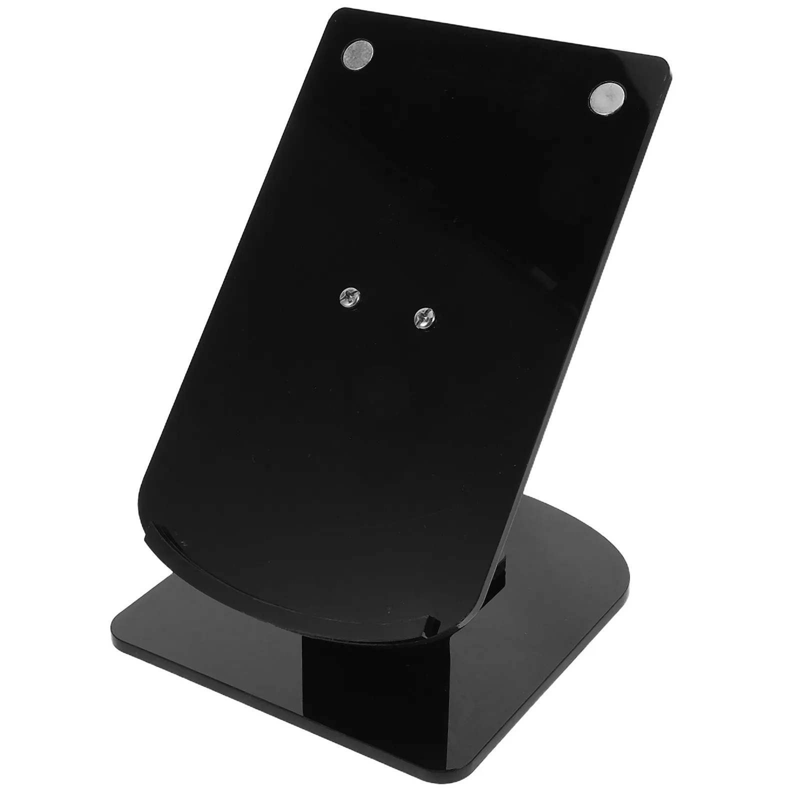 Minimalist Acrylic Car Hood Display Stand for Automotive Paint Samples Coating Demonstrations Color Changing Film Showcase