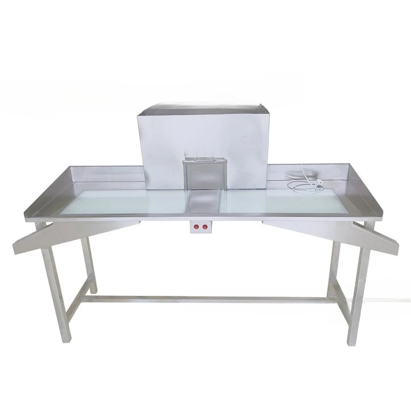 Light Checking Bench 304 Stainless Steel Workbench Capsule Inspection Laboratory Inspection Table Clean Workshop Operating Bench