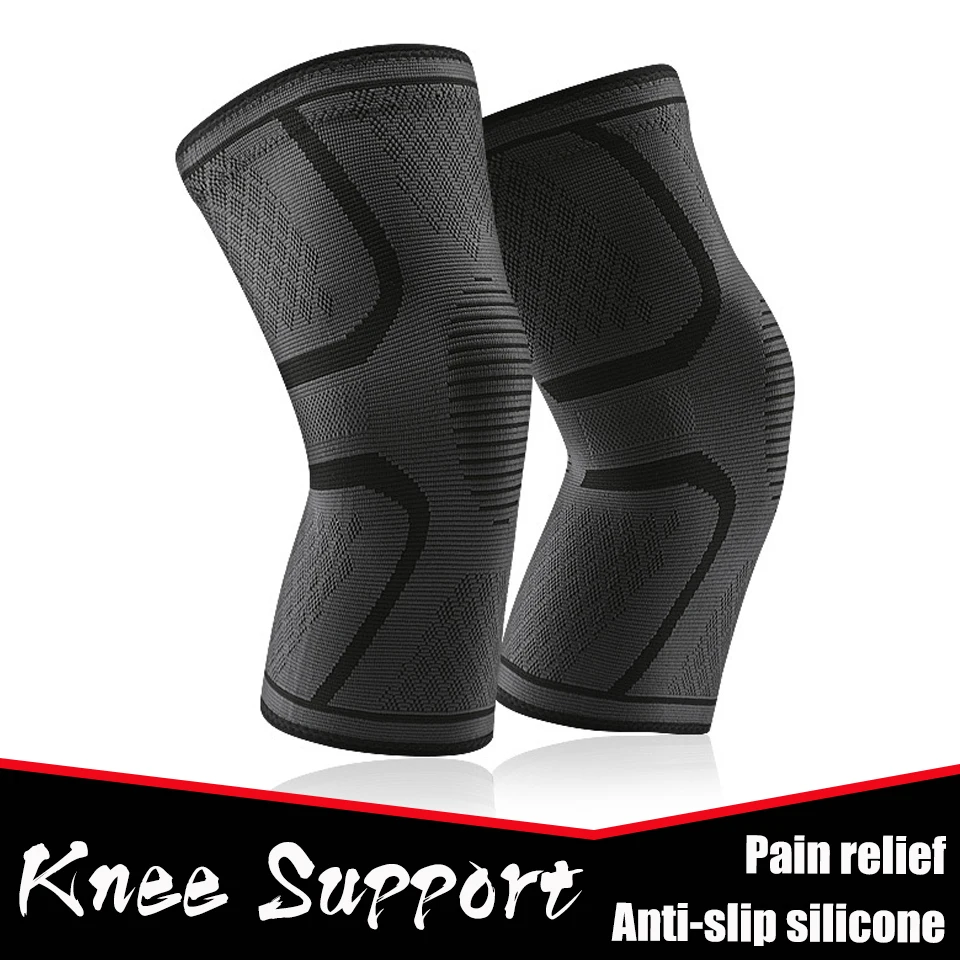 Athletics Knee Compression Sleeve Support for Running Jogging Sports Brace for Joint Pain Relief Arthritis Injury Recovery