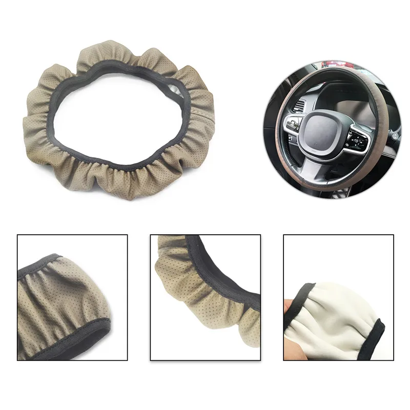 

Soft lightweight Car Steering Wheel Cover For Bmw F20 F30 G20 f31 F34 F10 G30 F11 X3 X5 E87 Car Accessories Auto Goods