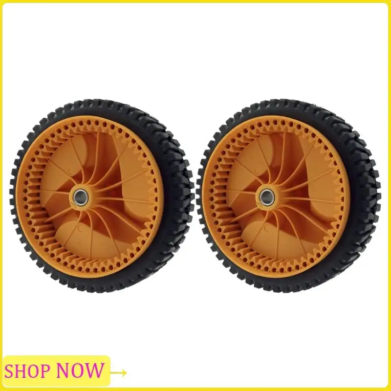 

Especial 2X 196 MM Lawn Mower Wheel For Husqvarnaa For Mcculloch 5324025-67, 5324029-36, 532402567, 532402936