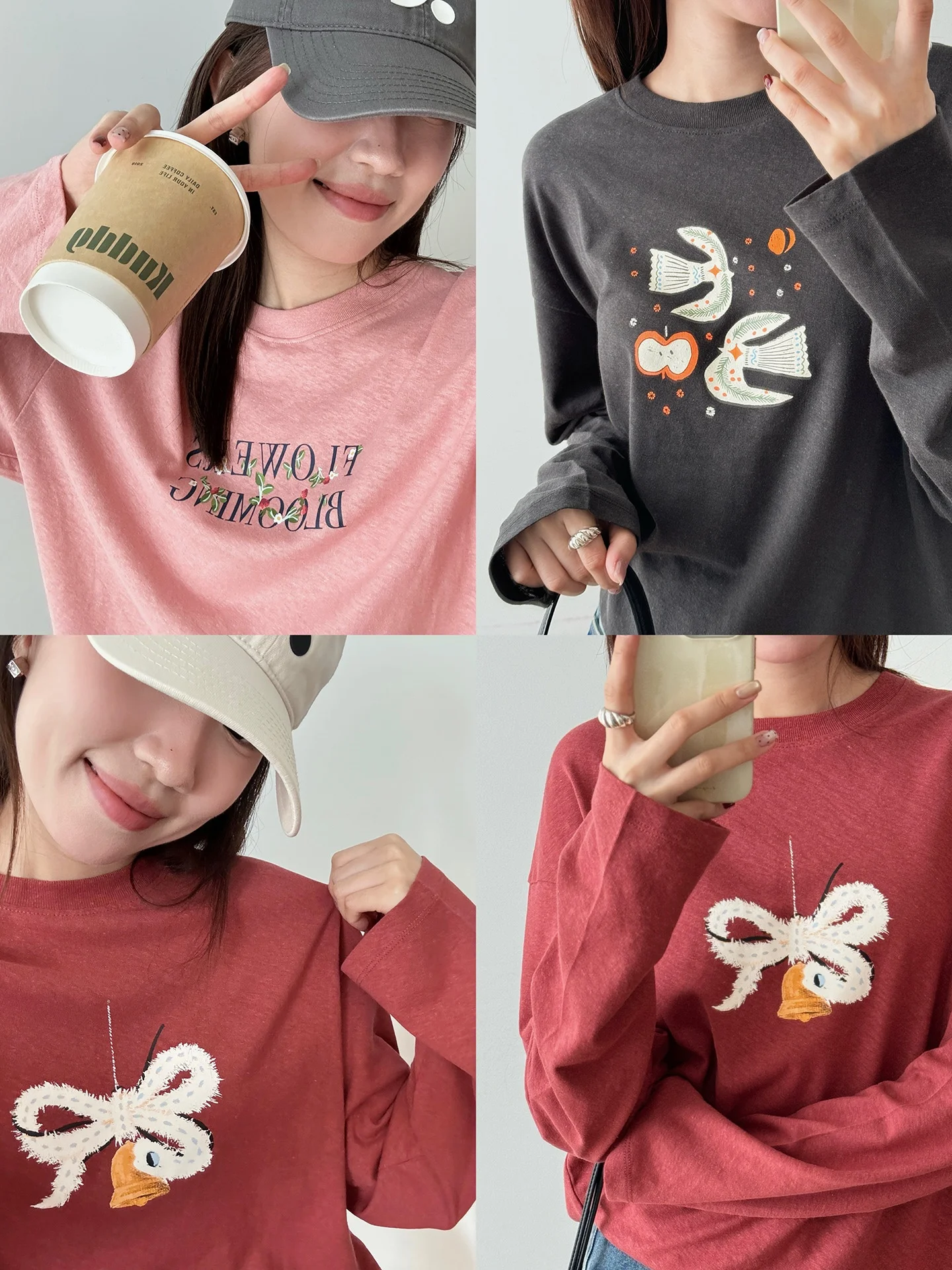 

Fi Buy Buy Casual Cotton Linen Long Sve round Ne T-irt Women's Comfortable Versatile High Aesthetic Value Tee